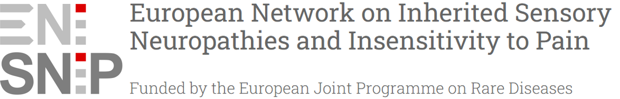 European Network on Inherited Sensory Neuropathies and Insensitivity to Pain